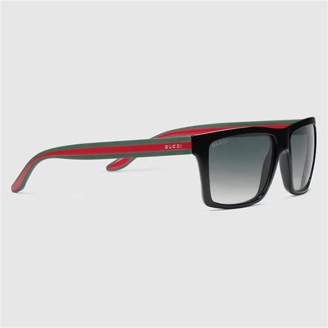 occhiali gucci uomo marroni|Gucci Eyewear Occhiali Da Sole Squadrati .